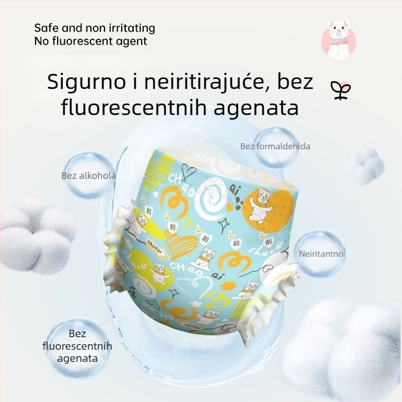 Pelene Pull-Up Pants – Adore, osnovno pakiranje, rok trajanja 3 godine, za bebe 0–18 mjeseci