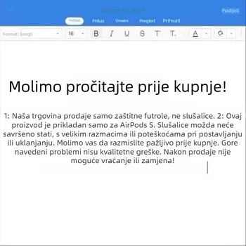Nothing kućište za AirPods 3/4 s podijelnim dizajnom u karikaturalnom stilu, TPU materijal, injekcijsko oblikovanje, kompatibilno s Apple