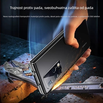 Kućište Huawei Mate X7 - ultra-tanki prozirni tvrdi TPU kućište, zaštita od padova, za sklopivi zaslon