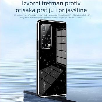Kućište Huawei Mate X7 - ultra-tanki prozirni tvrdi TPU kućište, zaštita od padova, za sklopivi zaslon