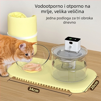 Grijajuća podloga s termostatom za mačke i pse, konstantna temperatura 30°C, model Jrd, težina 0,6 kg