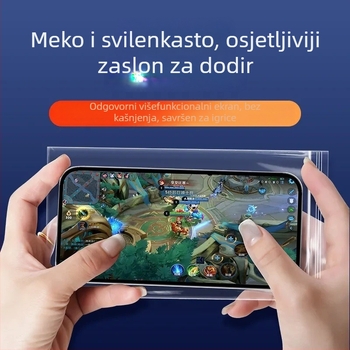 Prozirna vodootporna vrećica za mobitel s zaštitom od prašine, automatsko zatvaranje, zaštita dodirnog zaslona, jednokratna vrećica za kišu (Leehan • Yiwu • Materijal: Novi materijal • Duljina brtvila: 1–1,5 cm)