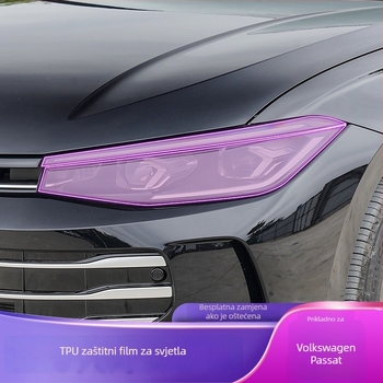 TPU zaštitna folija za farove - prozirna, otporna na visoke i niske temperature, univerzalna primjena