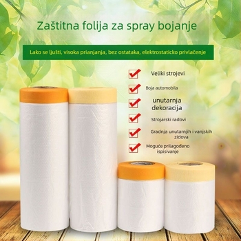 Folija za zaštitu boje pri maskiranju – Maske automobila i dekorativnog namještaja, teksturirani papir za maskiranje