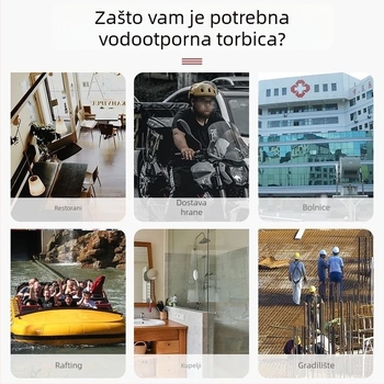 Čvrsta samouzavara vrećica za mobitel – vodootporna i otporna na prašinu, kompatibilna s dodirnim zaslonom, PE, duljina zatvarača 1–1,5 cm