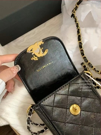 Torbica za telefon od PU kože, zaključavanje, vertikalni kvadratni oblik, gradska jednostavnost