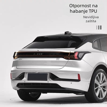 TPU zaštitni film za prednja i stražnja svjetla, kompatibilan Zeekr 001/X, bez marke