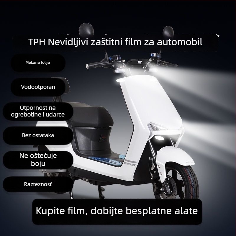 PU materijal, kompletna folija za automobil, montaža uz usisne nosače