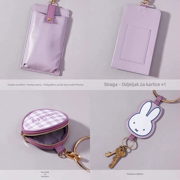 Crossbody torba - PU materijal, uspravni kvadratni oblik, zatvaranje zatvaračem, poliester podstava, proljeće 2025, gradski minimalistički stil