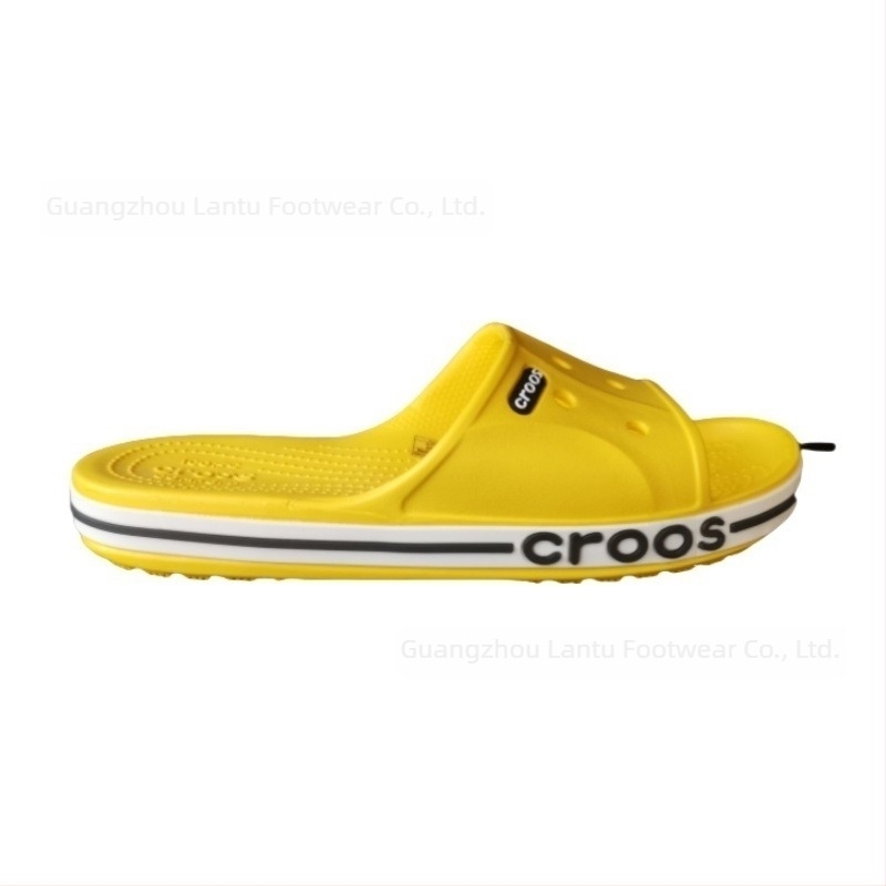 Unisex EVA papuče s jednim remenom, slip-on za kućnu uporabu, prozračne, debljina potplata 0-3 cm