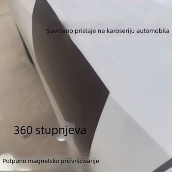 Naljepnica za zaštitu ručke automobila od smrzavanja — mekani magnetski materijal, magnetska montaža
