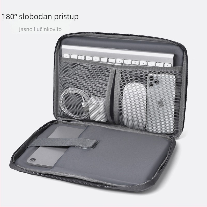 Xinlong futrola za notebook — ultra lagana, otporna na udarce, Oxford platno, poliester podstava, unisex, gradski stil, proljeće 2025