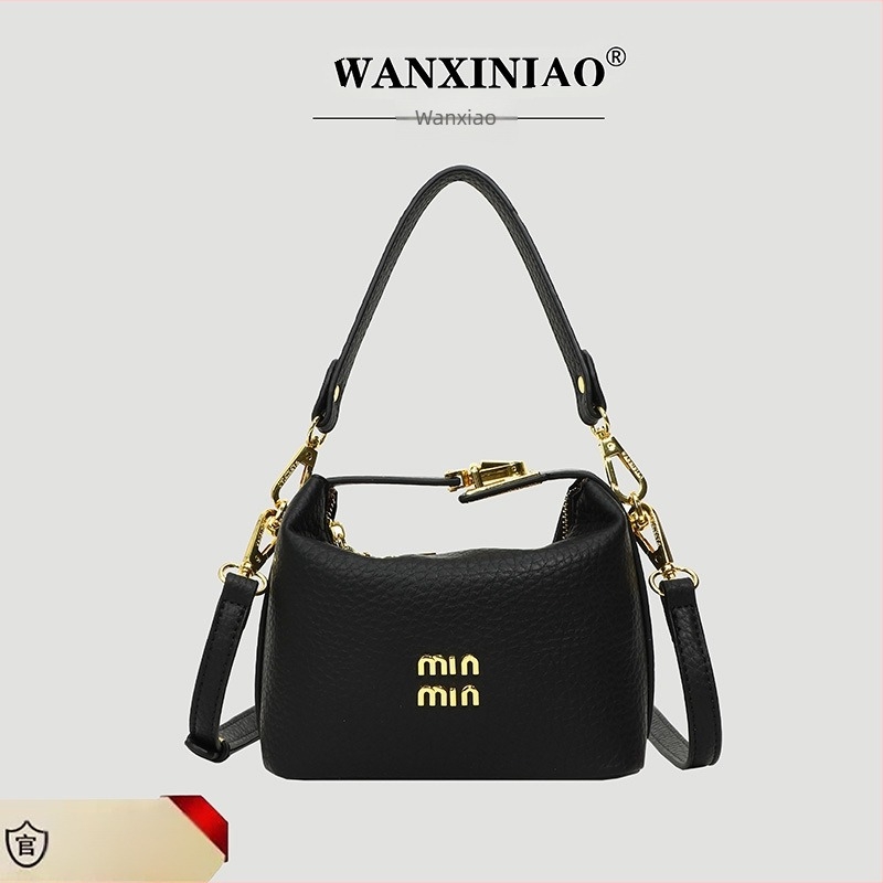 PU kožna torba sa zatvaračem, bucket tip torbe, gradski minimalistički stil, proljeće-ljeto 2024, podstava od poliester, unutarnja džep