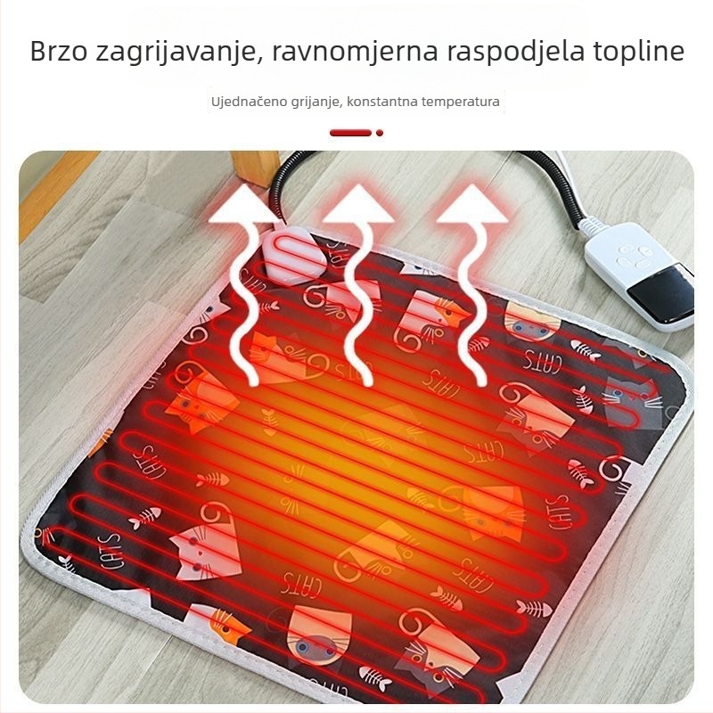 Plišani podložak za pse, materijal: pliš, nije za pranje