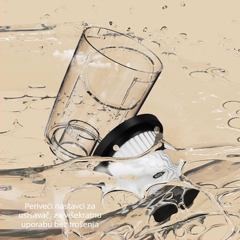 Bežični ručni usisavač s mopom — kompaktan, snažno usisavanje 4100–5000 Pa, ugrađena baterija 1001–1600 mAh, trajanje baterije 0–1 h, USB punjenje, kutija za prašinu