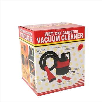 Automobilski usisavač za mokro i suho, 12V, 90W, usis 7500Pa, napajanje putem 12V utičnice