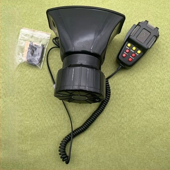 Automobilska električna sirena s zvučnikom, univerzalna kompatibilnost, varijabilni napon, varijabla snaga, varijabilna impedancija