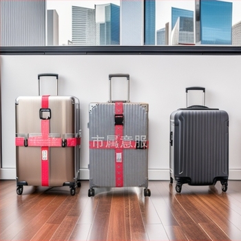 Križne kaiševe za kofer, zrakoplovni stil, prugasti uzorak; najlon, vodootporne, ultralakke