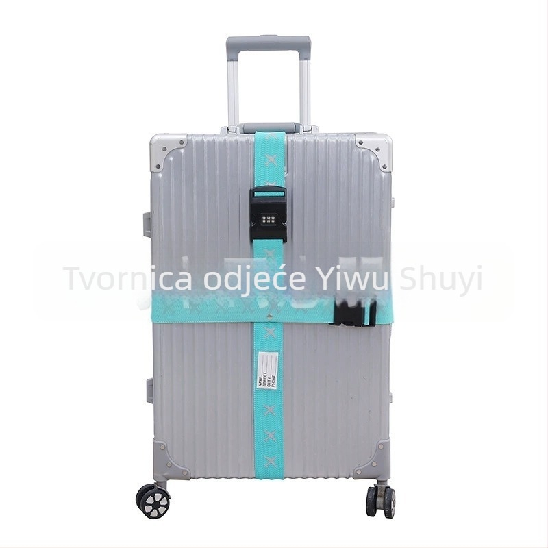 Križne kaiševe za kofer, zrakoplovni stil, prugasti uzorak; najlon, vodootporne, ultralakke