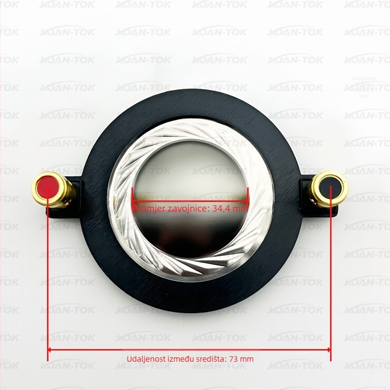 KOAN-TOK koaksijalni kompozitni visokotonac s polimernom membranom i magnetskim sklopom