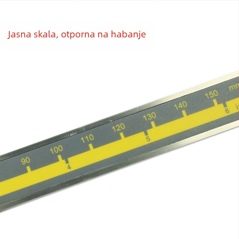JAVIER IP65 vodootporni digitalni Vernier kaliper od nehrđajućeg čelika, LCD prikaz, raspon 0-150/200/300 mm, razlučivost 0,005 mm