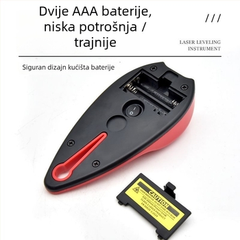 Laser daljinomjer, ručni, visoka preciznost, infracrveno mjerenje, elektroničko pravilo