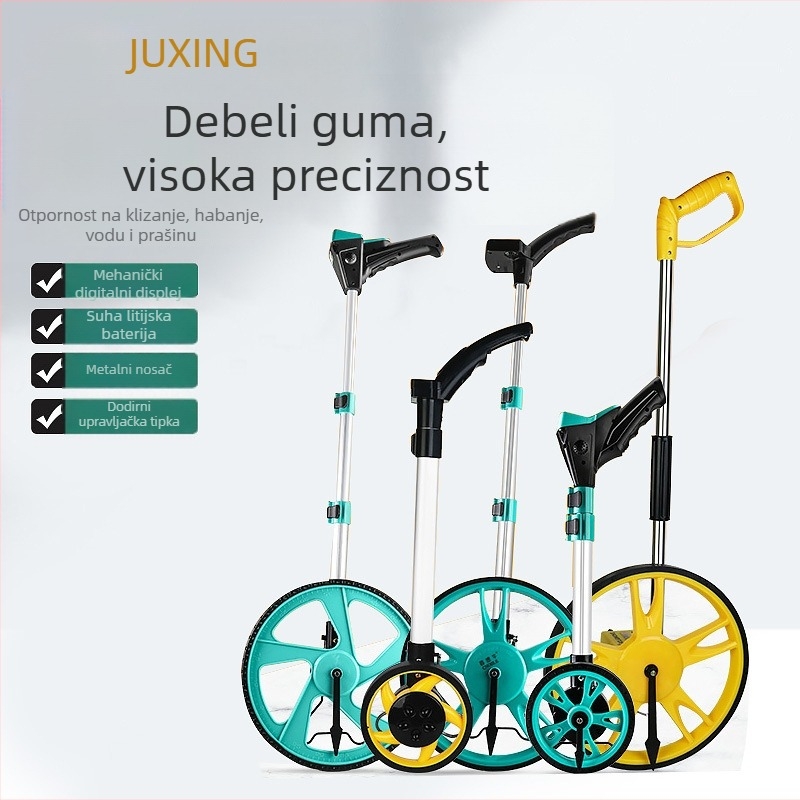 Ručni mjerač udaljenosti s digitalnim zaslonom (Model 101, domet 0–9999.9 m, točnost ±0,5, težina 600)