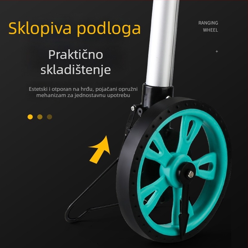 Ručni mjerač udaljenosti s digitalnim zaslonom (Model 101, domet 0–9999.9 m, točnost ±0,5, težina 600)