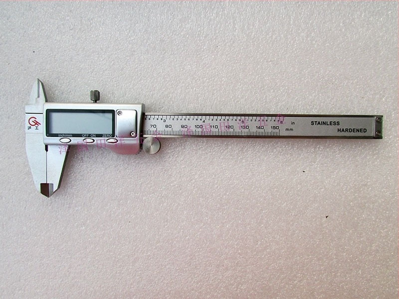 Shanggong digitalni mjerni kaliper s metalnim kućištem, raspon mjerenja 0-150/200/300 mm