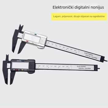Elektronički digitalni kaliper za nakit i jade, plastični vernier kaliper, visoka preciznost