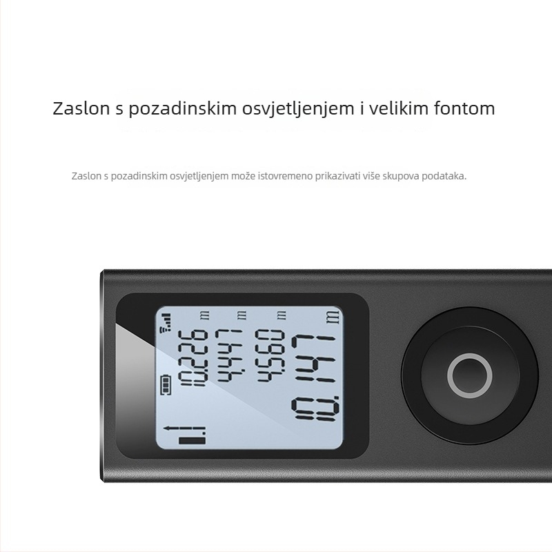 Laserski mjerač udaljenosti KS-710006 za unutarnju upotrebu, do 30 m, Kingsdun