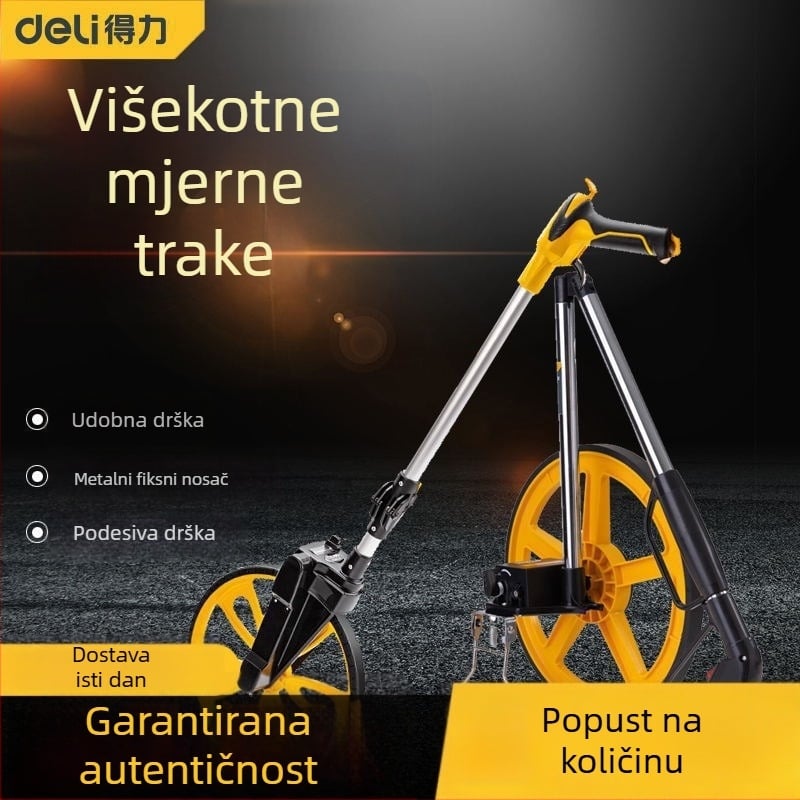 Kotač za mjerenje udaljenosti s digitalnim zaslonom, visoka preciznost mehanički pomični mjerni alat