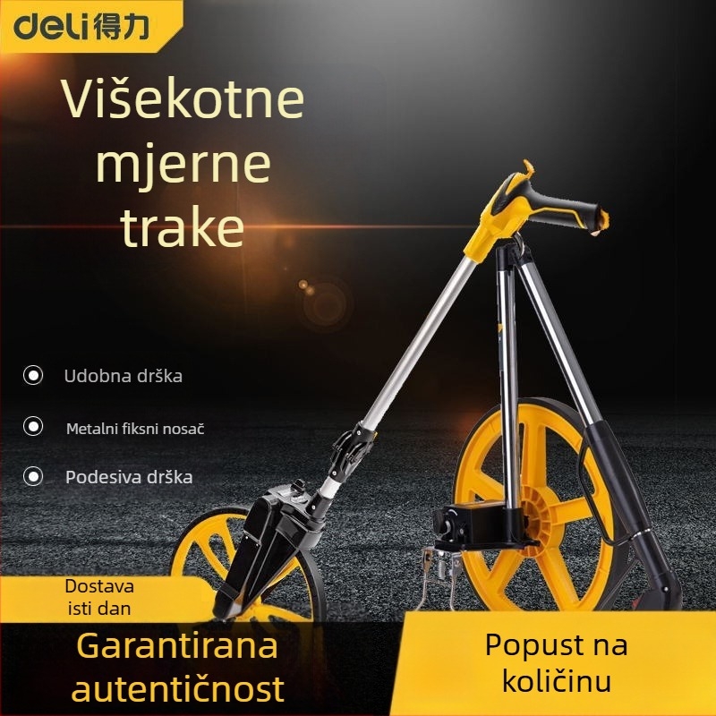 Kotač za mjerenje udaljenosti s digitalnim zaslonom, visoka preciznost mehanički pomični mjerni alat
