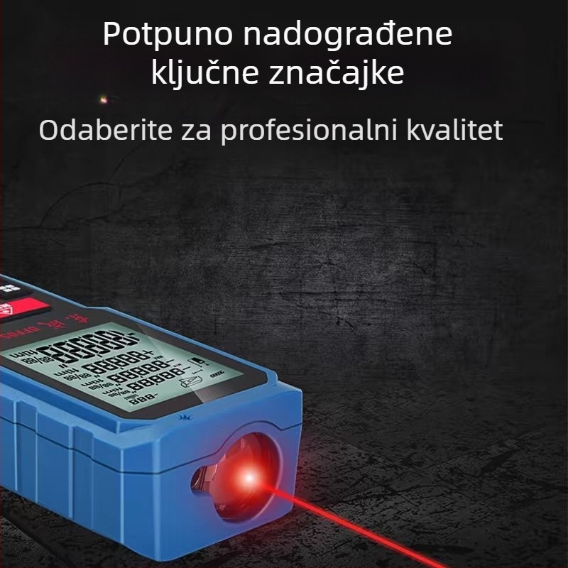 Dongcheng laserski daljinomjer, 40/60/80 m, IR mjerenje, visoka preciznost, elektronički mjerni alat