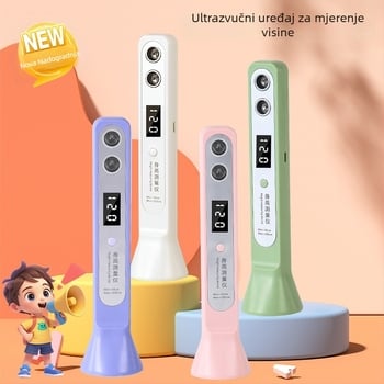 Ultrazvučni visinomjer – prijenosni elektronički mjerač za kućnu upotrebu, dječji mjerač visine