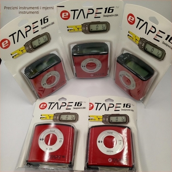 Aofar digitalni laserski mjerač udaljenosti sa LCD zaslonom i čeličnim mjernim trakom