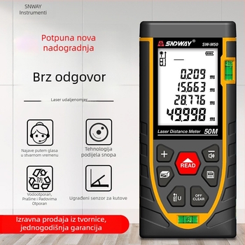 Ručni laserski udaljenomjer Deep Dawei — serija Laser distance meter, laserski rangefinder