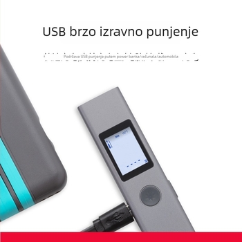 Laserski mjerač udaljenosti s infracrvenim mjerenjem, elektronički mjerač, visoko precizan laserski mjerač