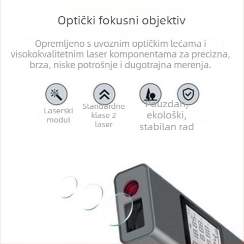 LS-P mini laserski daljinomjer s infracrvenim mjerenjem