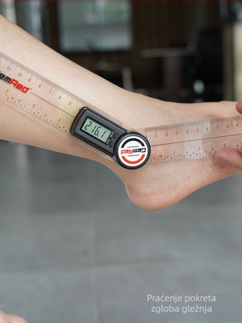 Alat za rehabilitaciju za procjenu: mjerni štapić za aktivnost zglobova prsta i gležnja, protractor i digitalni mjerač kuta za ergoterapiju