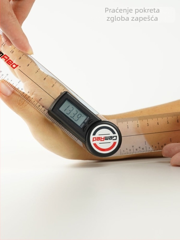 Alat za rehabilitaciju za procjenu: mjerni štapić za aktivnost zglobova prsta i gležnja, protractor i digitalni mjerač kuta za ergoterapiju