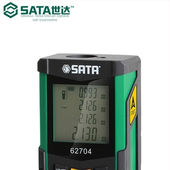 Shida ručni laserski daljinomjer, domet 60-80 m, model 62704/62705