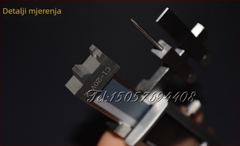 Digitalni diferencijalni mjerni alat s prikazom, model C1-20V-2, nehrđajući čelik, rezolucija 0,01, preciznost 0,003