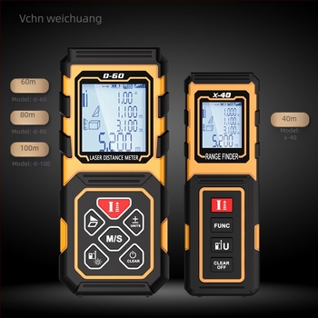 VCHON Series D ručni laserski mjerač udaljenosti, raspon mjerenja 0,03–60/80/100 m, točnost ±2