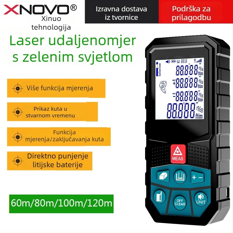 Xinnuo XNOVO laserski daljinomjer, serija S2, podrijetlo Zhejiang, Jinhua