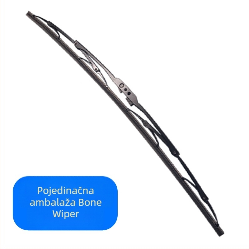 Brisač za električni tricikl s metalnim okvirom, gumom u obliku slova U, tih rad