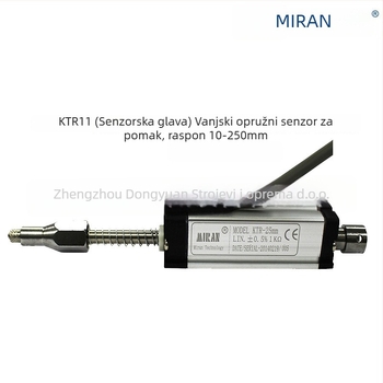 KTR11 opružni senzor pomaka elektroničkog ravnala, raspon mjerenja 0-200 mm, točnost 0,1 mm