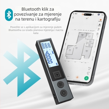 MiLESEEY Mini laserski mjerač udaljenosti – model M130, šifra proizvoda M120 serija