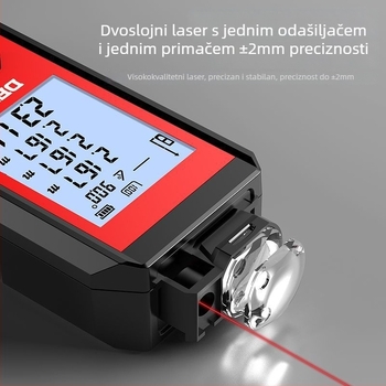 Delixi laserski mjerač udaljenosti – Brend Delixi, Tip: laserski mjerač udaljenosti, Podrijetlo: Kina