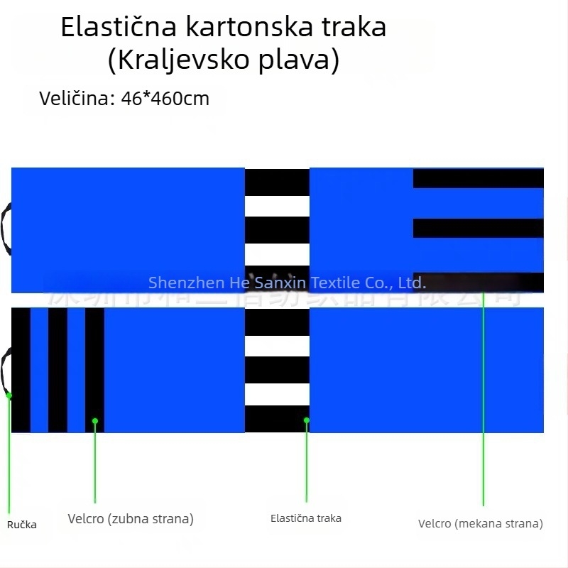 Najlonske trake s Velcro za palete i terete, ponovno upotrebljive